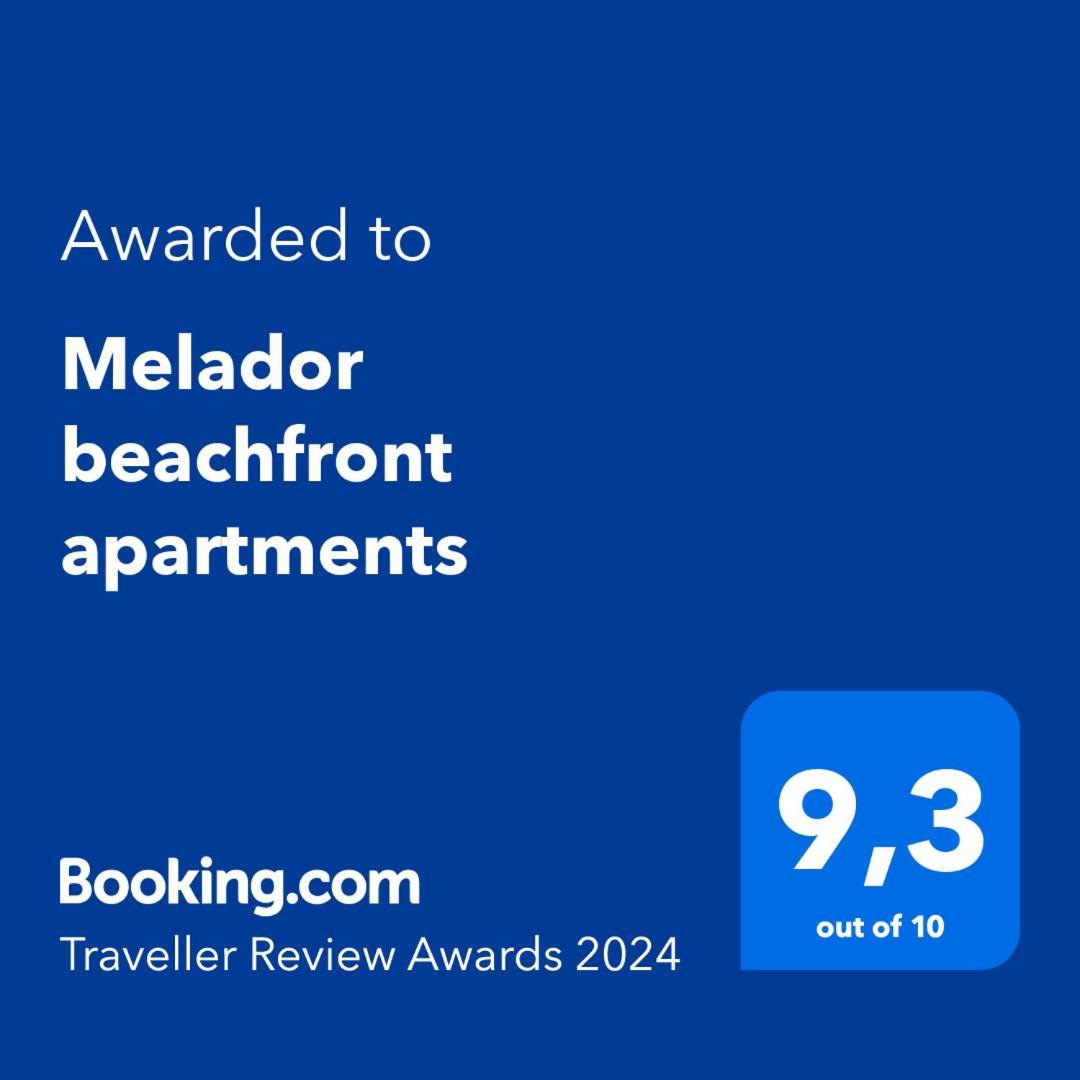 Melador Beachfront Apartments Kávos Exteriör bild